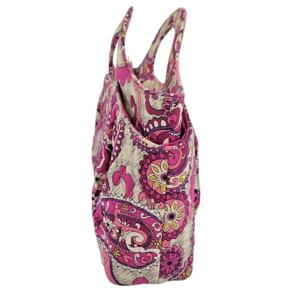 Vera‎ Bradley Abby In Paisley Meets Plaid Tote Bag Handbag Purse NWT READ